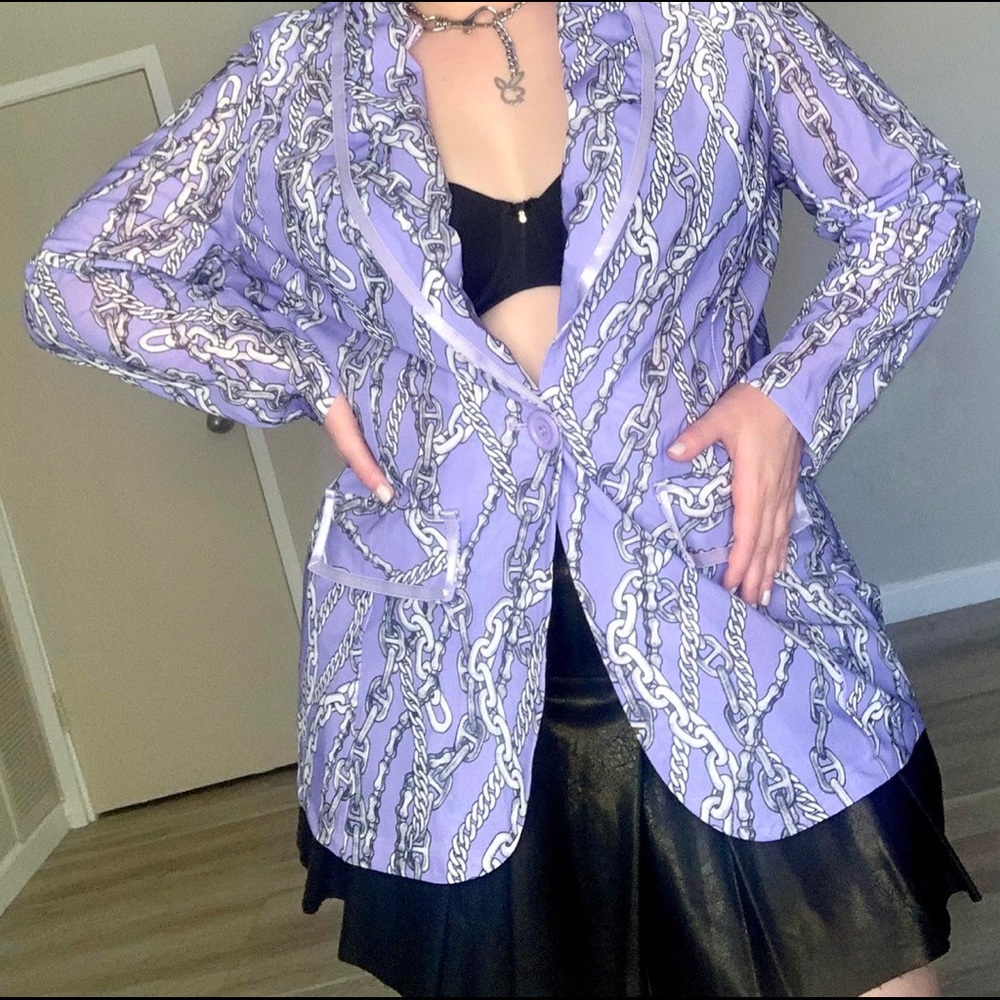 Dolls Kill X Carmin lick me up blazer sz1x